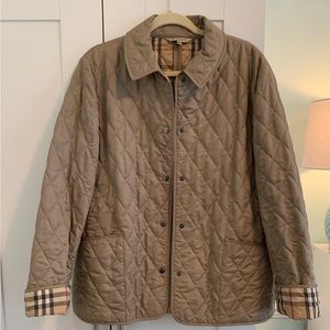 Burberry Nova Check Barn Jacket Sz Large